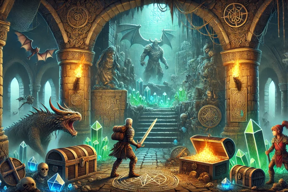 Dungeons of Hinterberg: Uma Aventura para Fãs de RPG