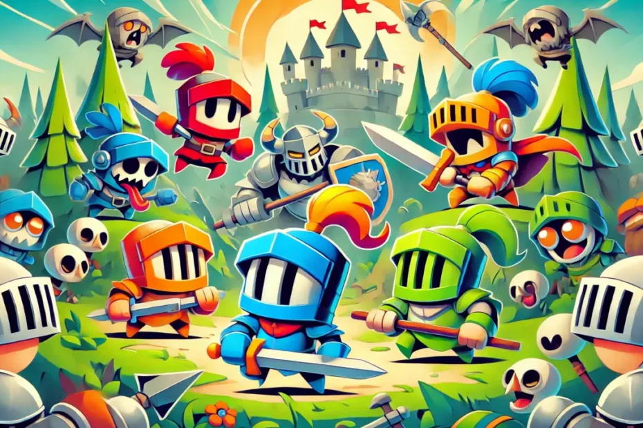 Castle Crashers: Aventura Épica no Mundo dos Jogos Indie