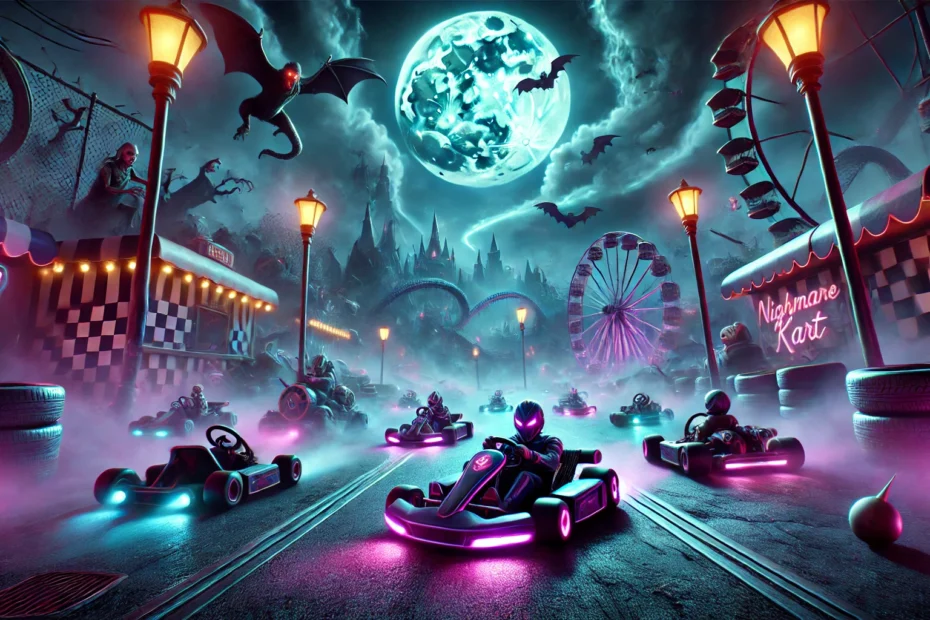 Descubra Nightmare Kart, o jogo de corrida arcade com temática sombria, personagens únicos e pistas desafiadoras. Explore dicas, modos e o futuro da franquia!
