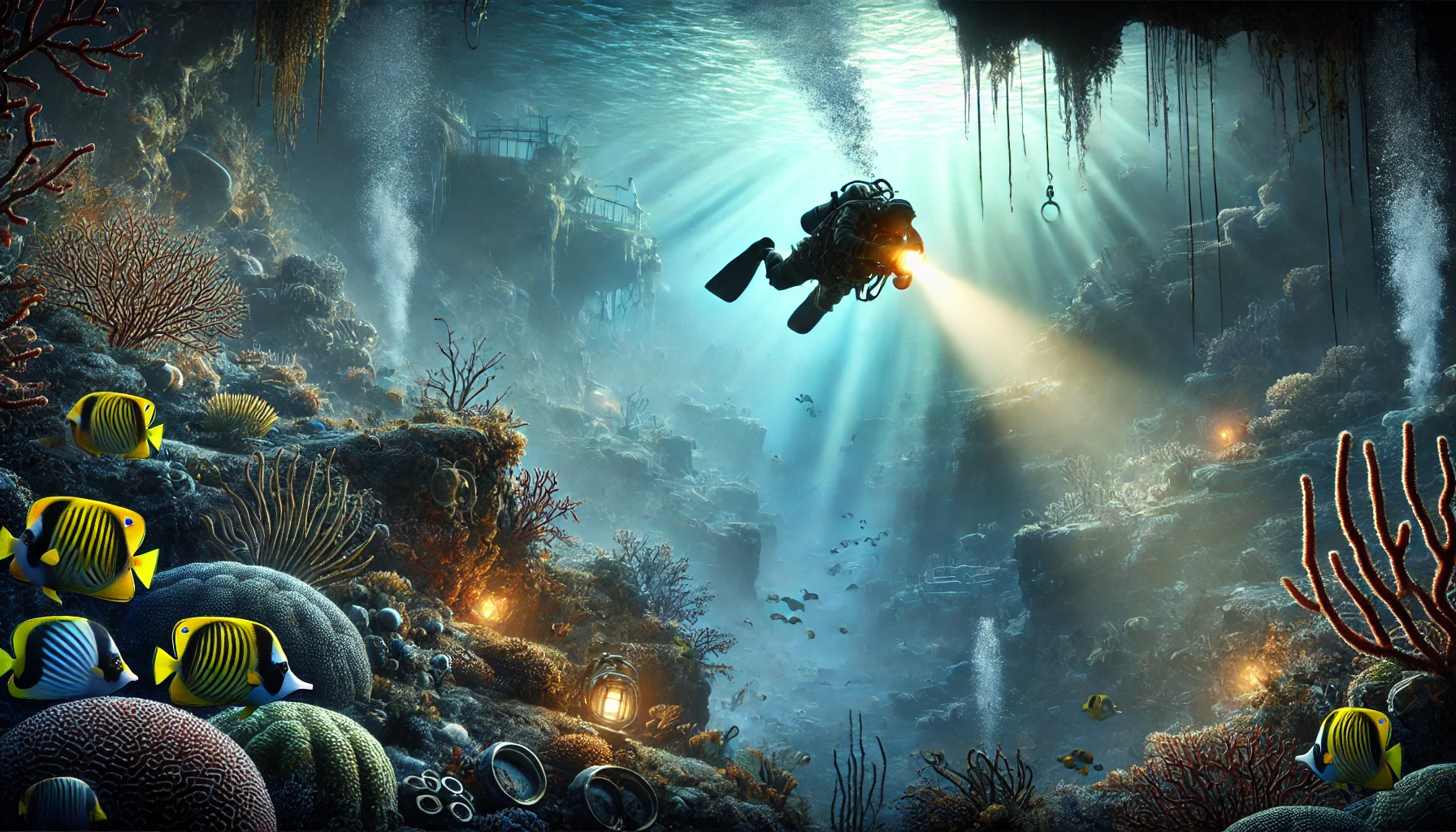 Murky Divers: Explorando os Mistérios das Profundezas Submarinas
