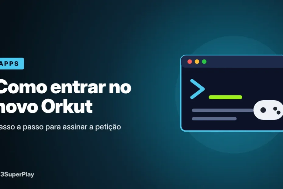 Como entrar no novo Orkut e assinar a petição (passo a passo)