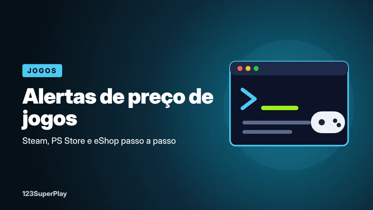 Histórico de preço de jogos e alertas na Steam, PS Store e eShop