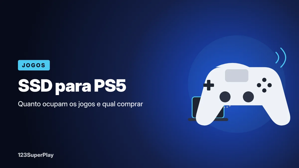 SSD para PS5: quanto ocupam os jogos e qual comprar (guia)