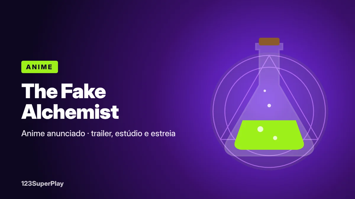 The Fake Alchemist anime: tudo sobre o trailer, estúdio e estreia